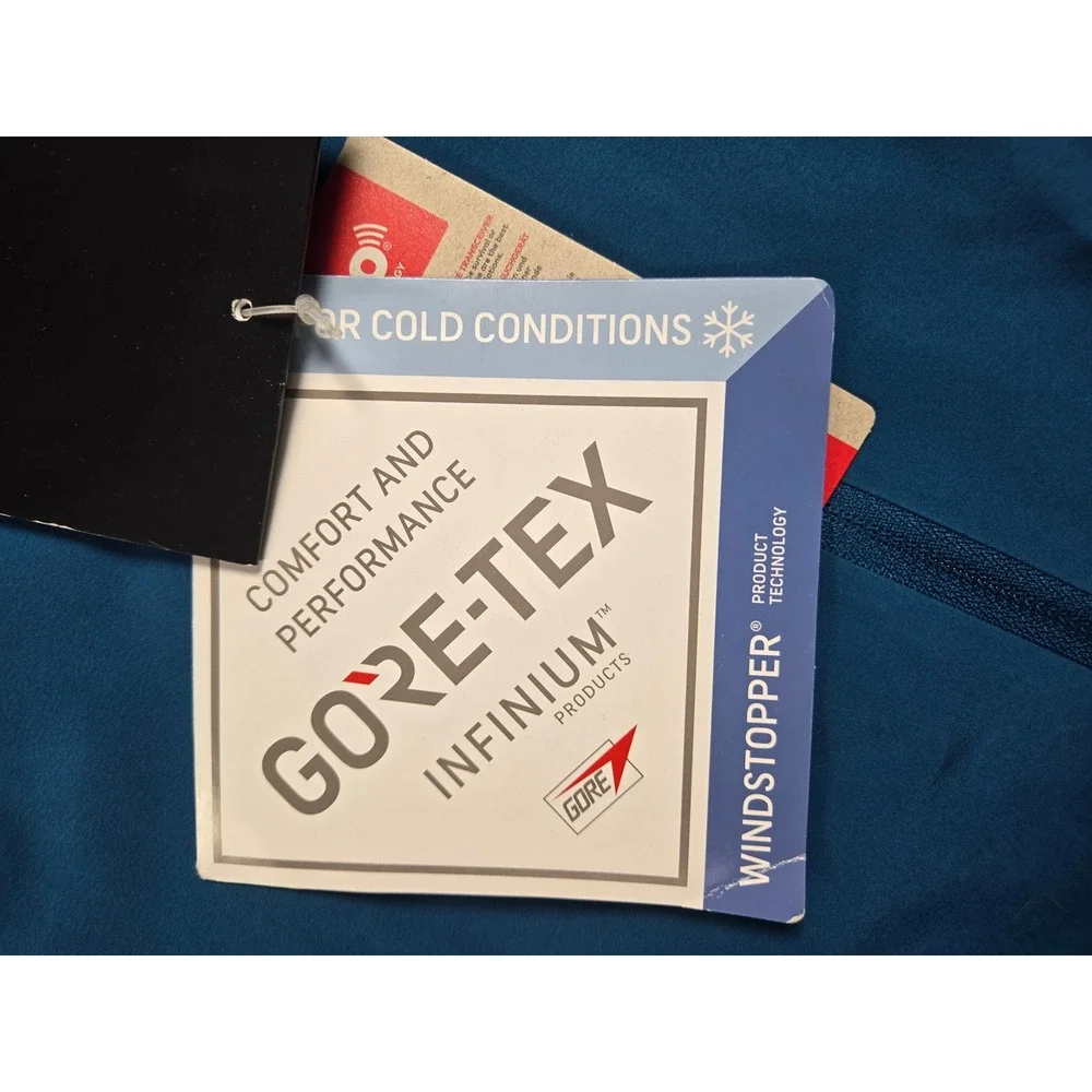 Arcteryx Procline Mens Jacket Blue GORE-TEX INFINIUM Softshell Hooded 28738 NEW